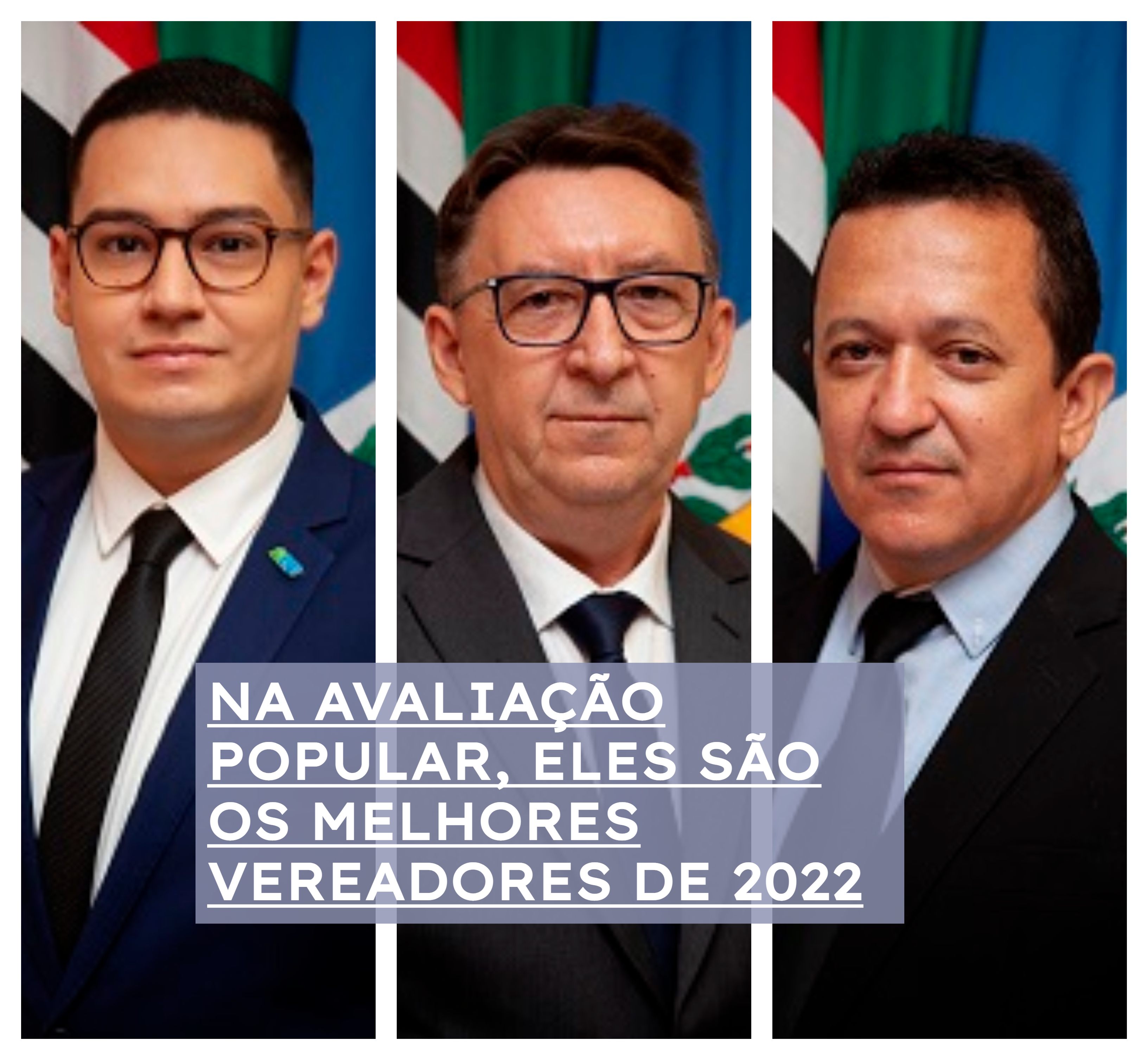 Fábio Jorge, Cícero Landim e Cordeiro dos Santos, os escolhidos em 2022