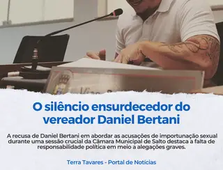 O silêncio ensurdecedor de Daniel Bertani