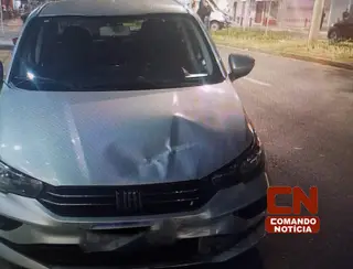 Acidente entre carro e motocicleta deixa duas mulheres feridas no Cidade Nova