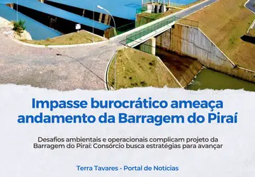 Impasse burocrático ameaça andamento da Barragem do Piraí