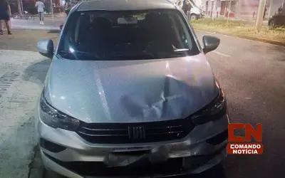 Acidente entre carro e motocicleta deixa duas mulheres feridas no Cidade Nova