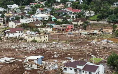 Enchentes forçam reconstrução de cidades gaúchas em outros lugares