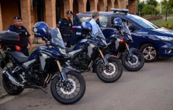 Prefeitura realiza entrega de novas motos para a Guarda Civil Municipal